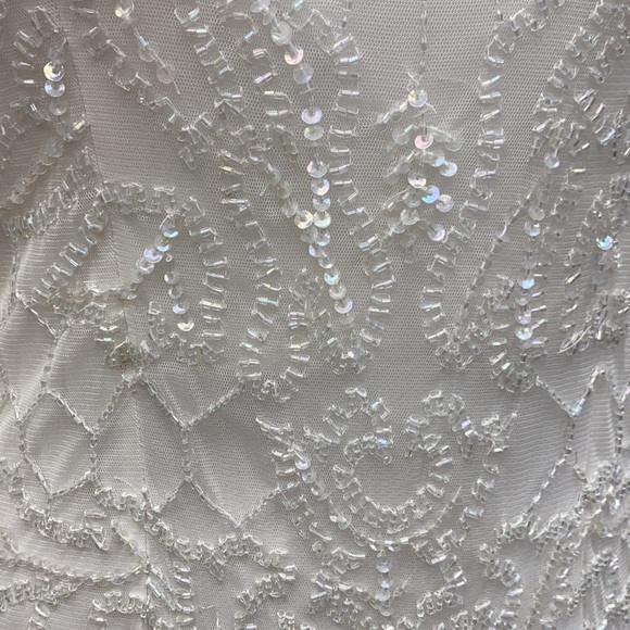 Adrianna Papell halter Beaded cocktail dress - Picture 5 of 7